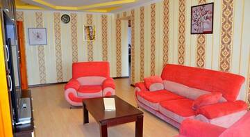 Фото номера Апартаменты с 2 спальнями Апартаменты Flats Romashina г. Брянск 7