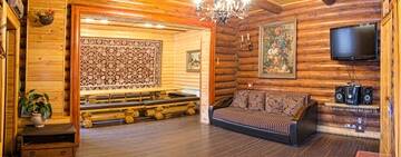 Фото номера МЕГА - Коттедж «Праздничный» Гостиница Razdolye Club г. Брянск 3
