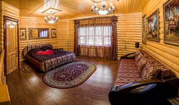Фото номера Коттедж «Прибрежный» Гостиница Razdolye Club г. Брянск 2